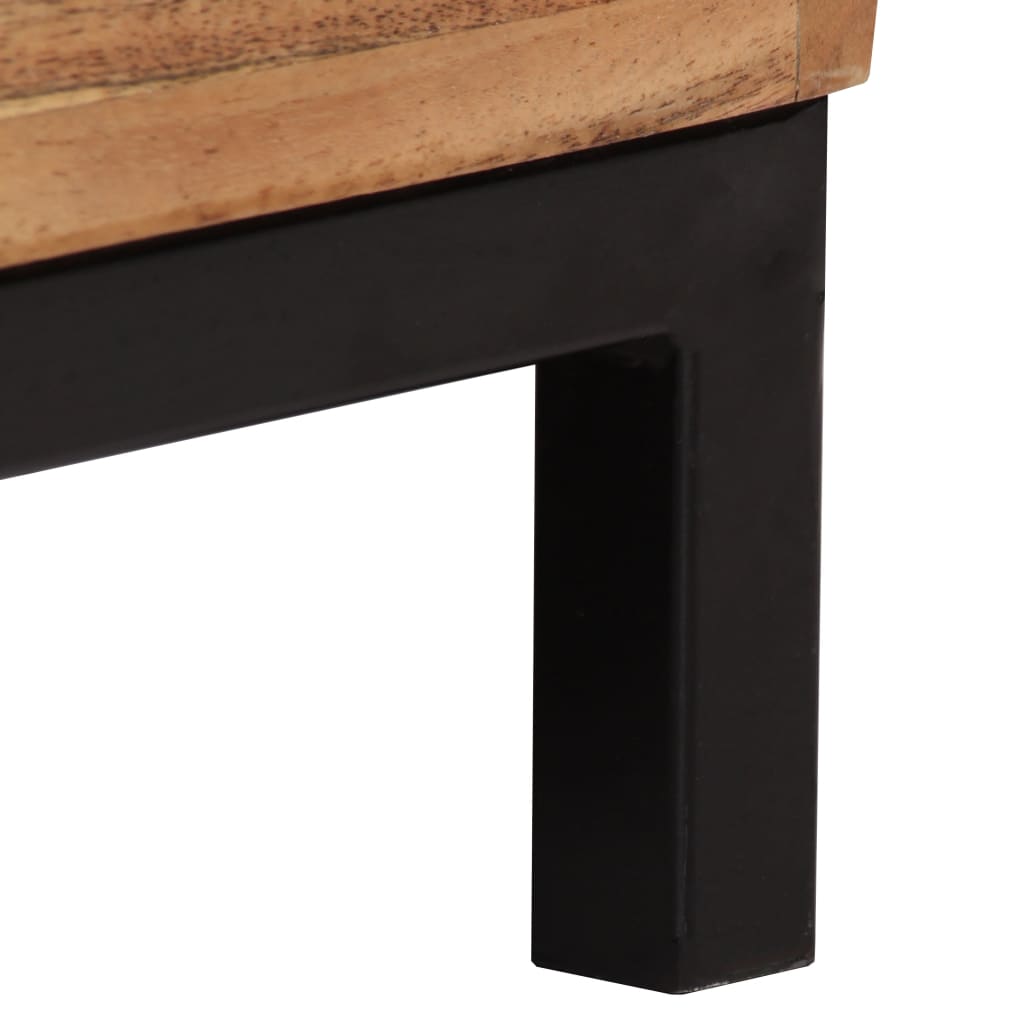 Buffet Bois d'acacia solide 60x35x76 cm Marron - XIOS