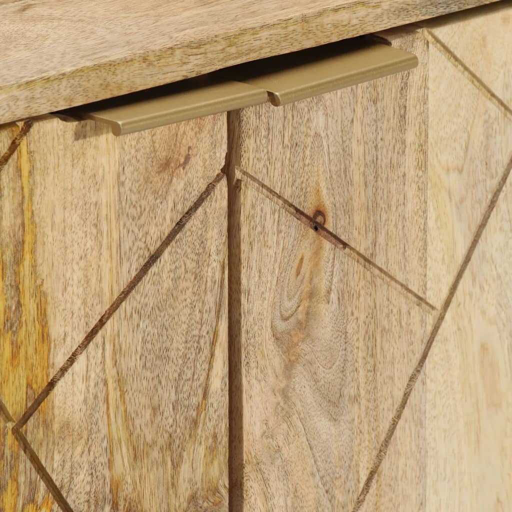 Buffet 80x30x75 cm Bois de manguier solide - XIOS