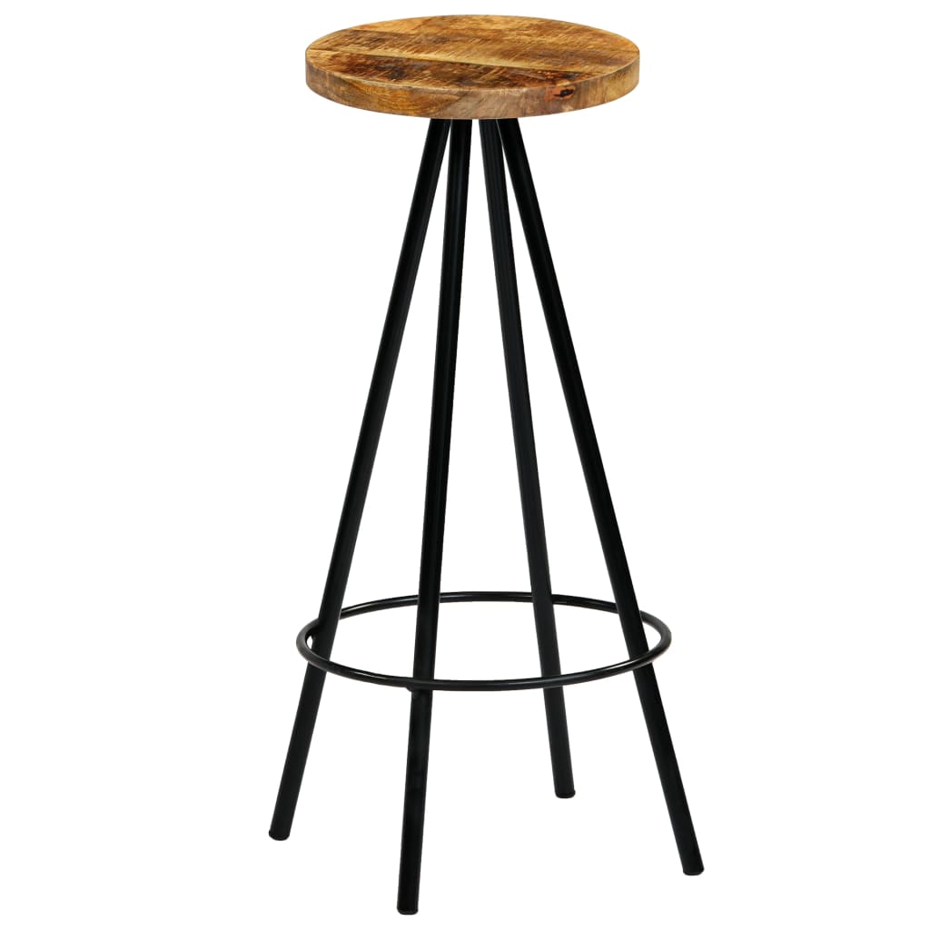 Meuble de bar 5 pcs Bois massif de manguier 120x60x107 cm - XIOS