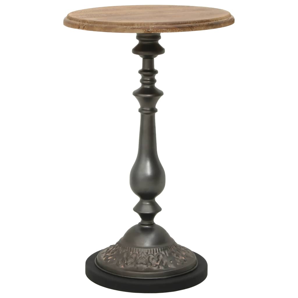 Table d'appoint Bois de sapin massif 40 x 64 cm Marron - XIOS