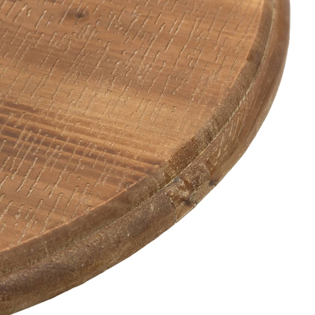 Table d'appoint Bois de sapin massif 40 x 64 cm Marron - XIOS