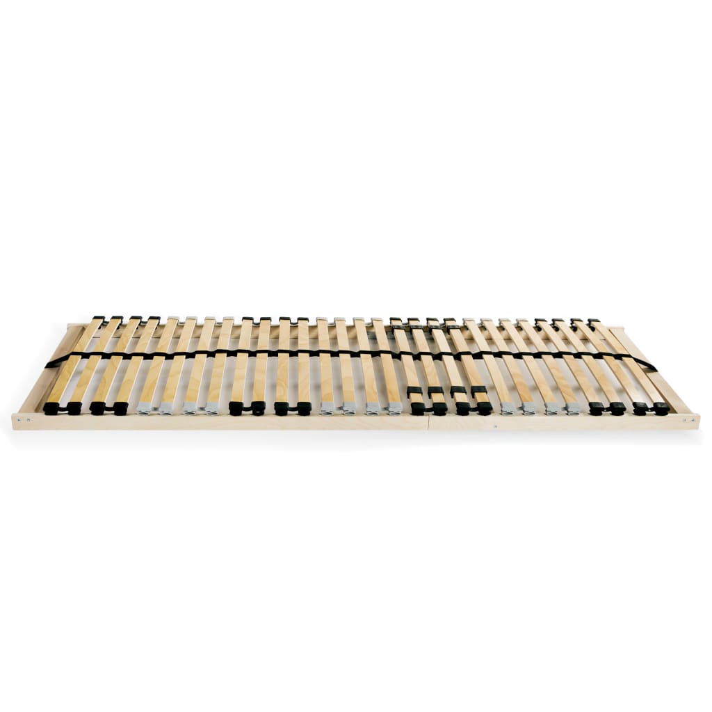 Sommier à lattes sans matelas avec 28 lattes 7 zones 70x200 cm - XIOS