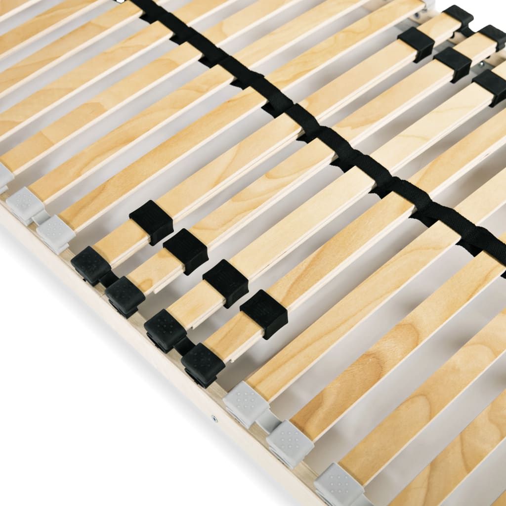 Sommier à lattes sans matelas avec 28 lattes 7 zones 70x200 cm - XIOS