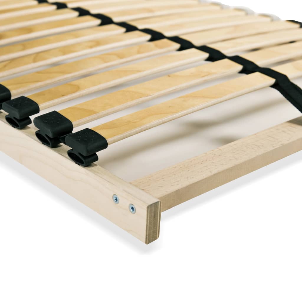Sommier à lattes sans matelas avec 28 lattes 7 zones 70x200 cm - XIOS