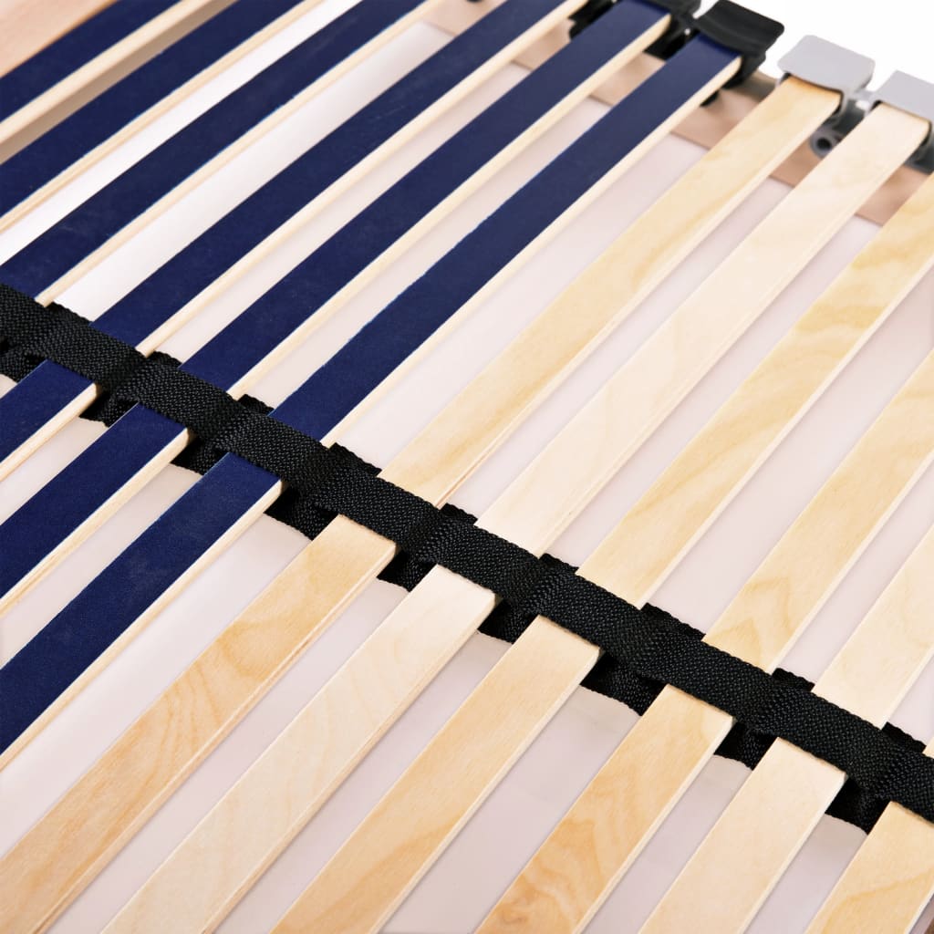 Sommier à lattes sans matelas avec 42 lattes 7 zones 70x200 cm - XIOS