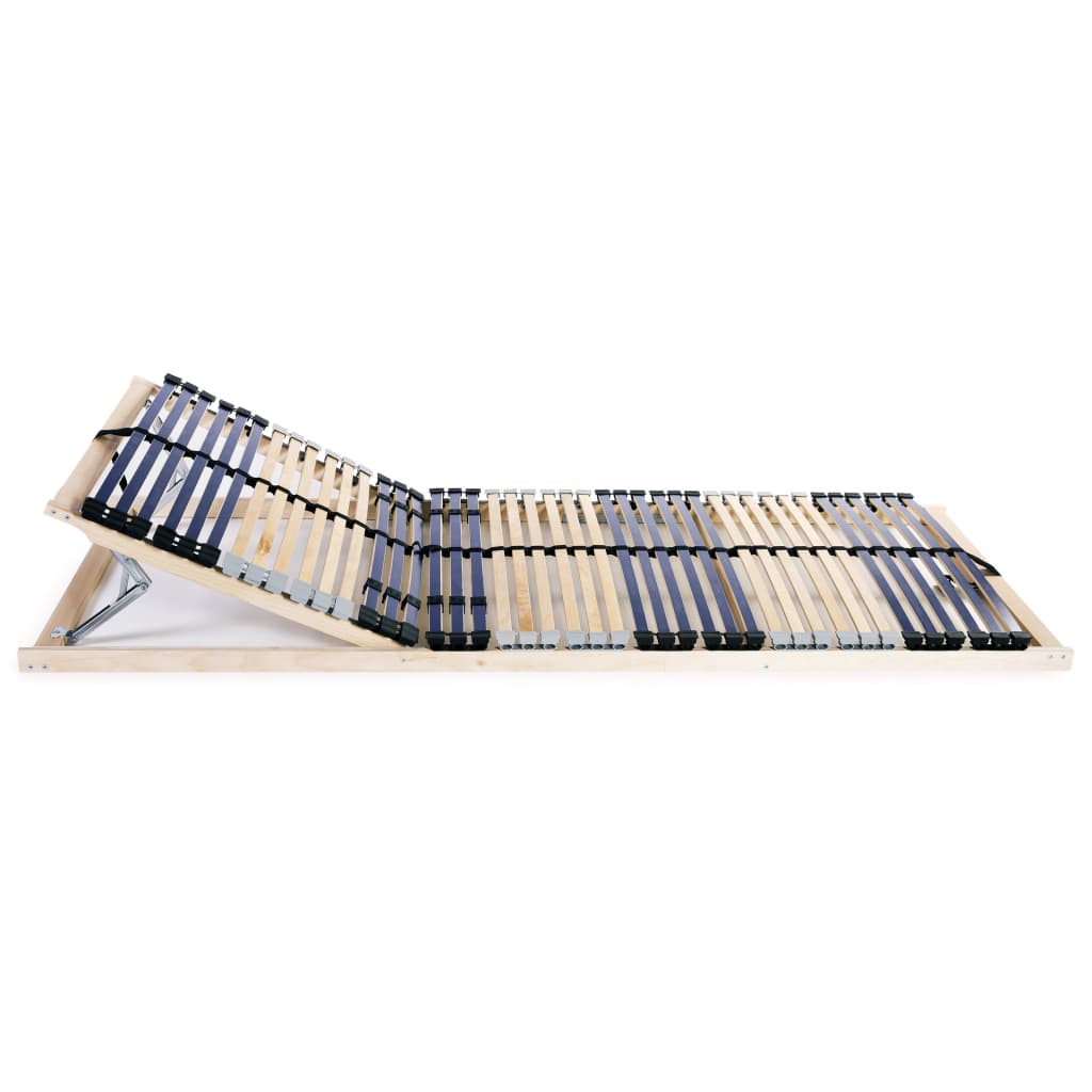 Sommier à lattes sans matelas avec 42 lattes 7 zones 80x200 cm - XIOS