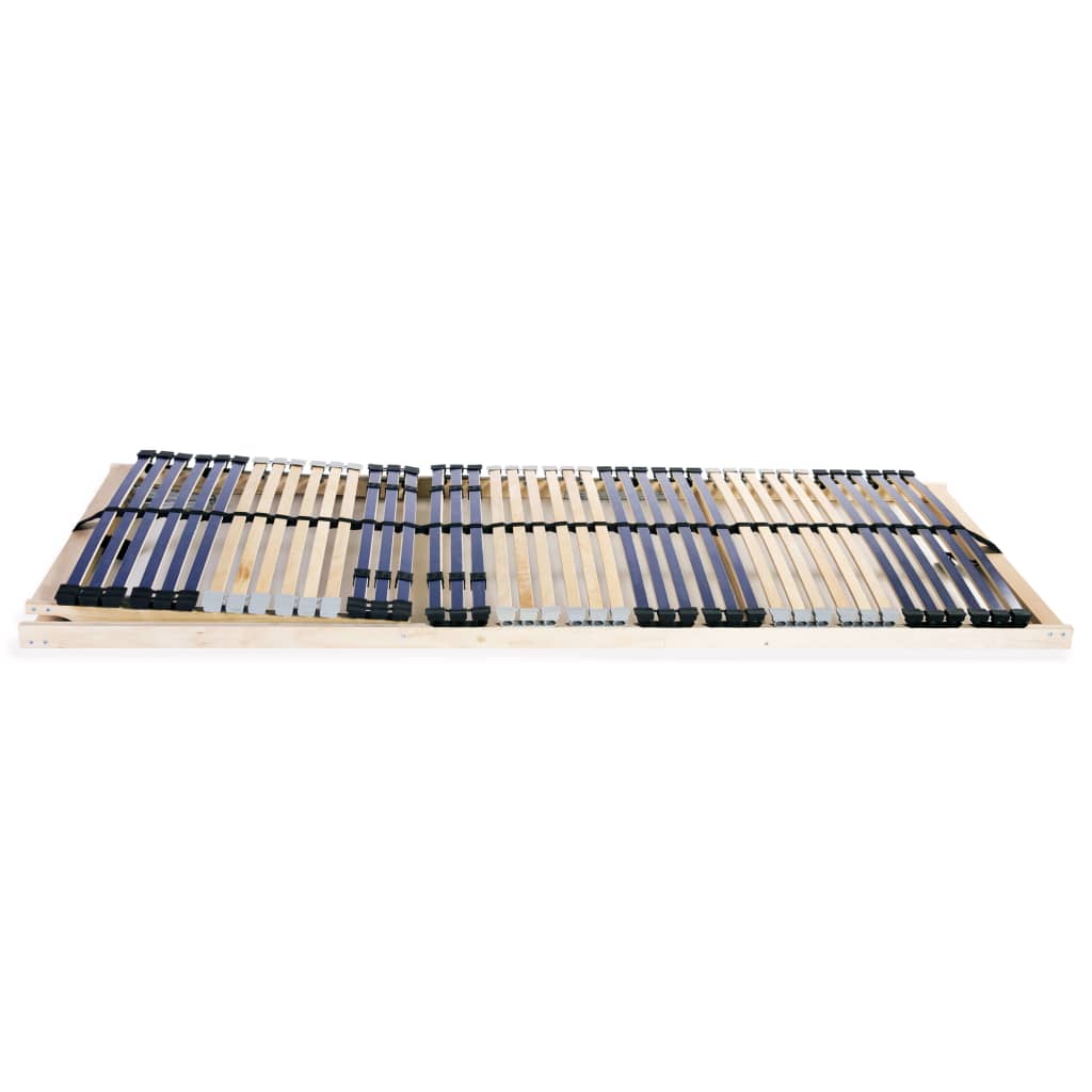 Sommier à lattes sans matelas avec 42 lattes 7 zones 90x200 cm - XIOS