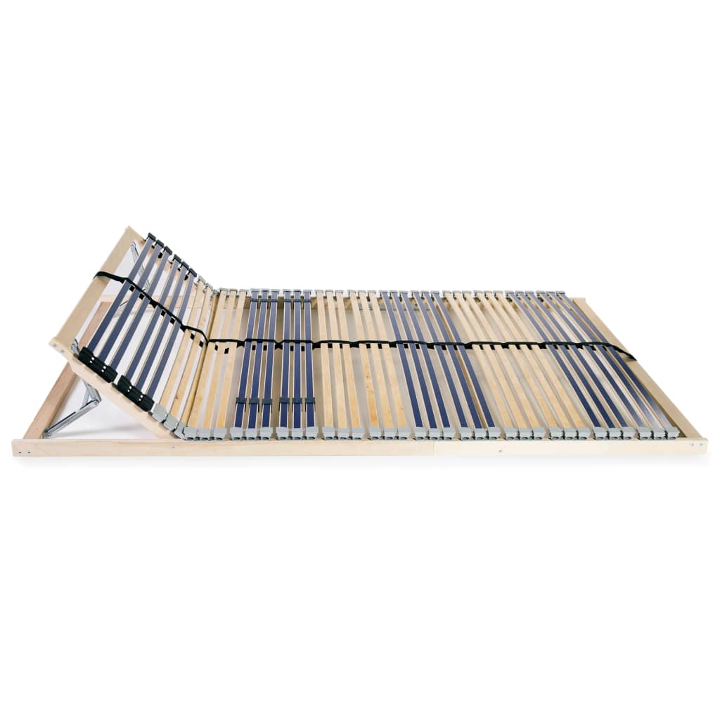 Sommier à lattes sans matelas avec 42 lattes 7 zones 100x200 cm - XIOS