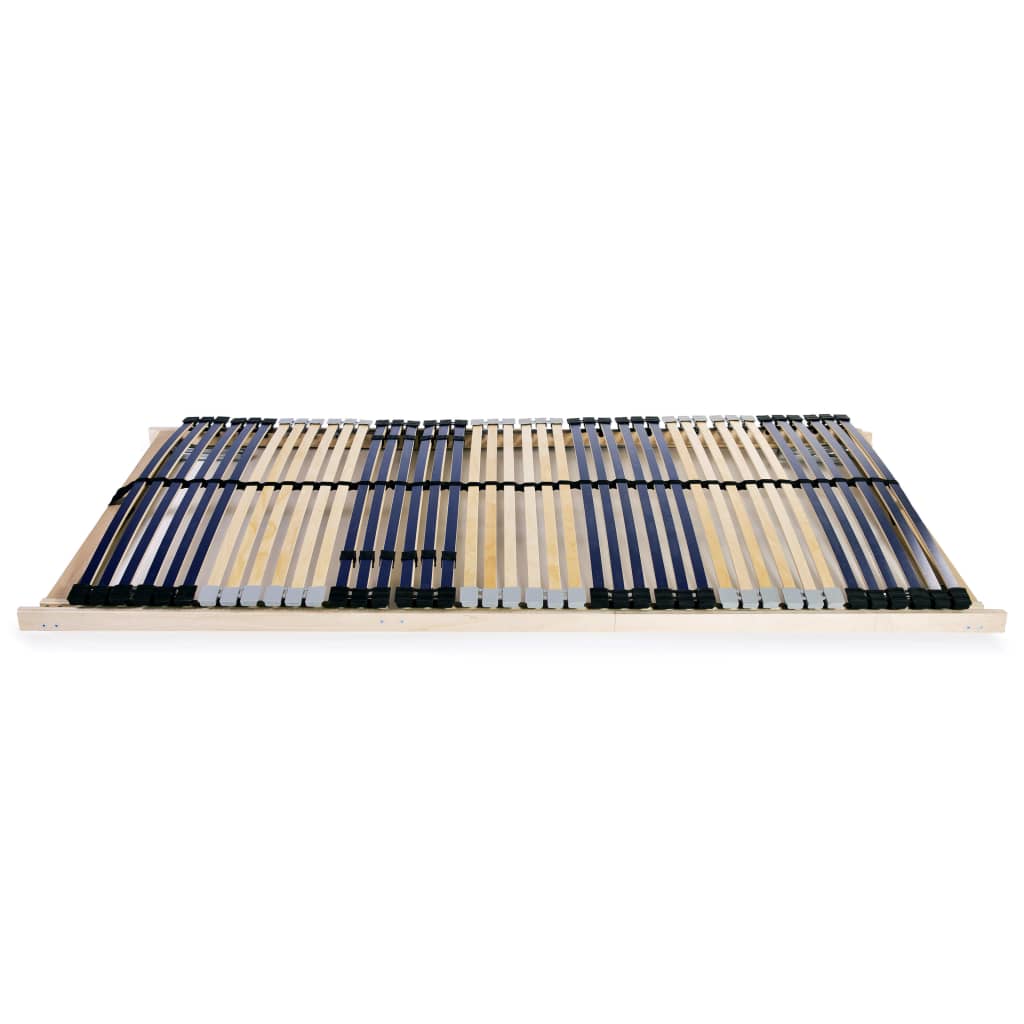 Sommier à lattes sans matelas avec 42 lattes 7 zones 100x200 cm - XIOS