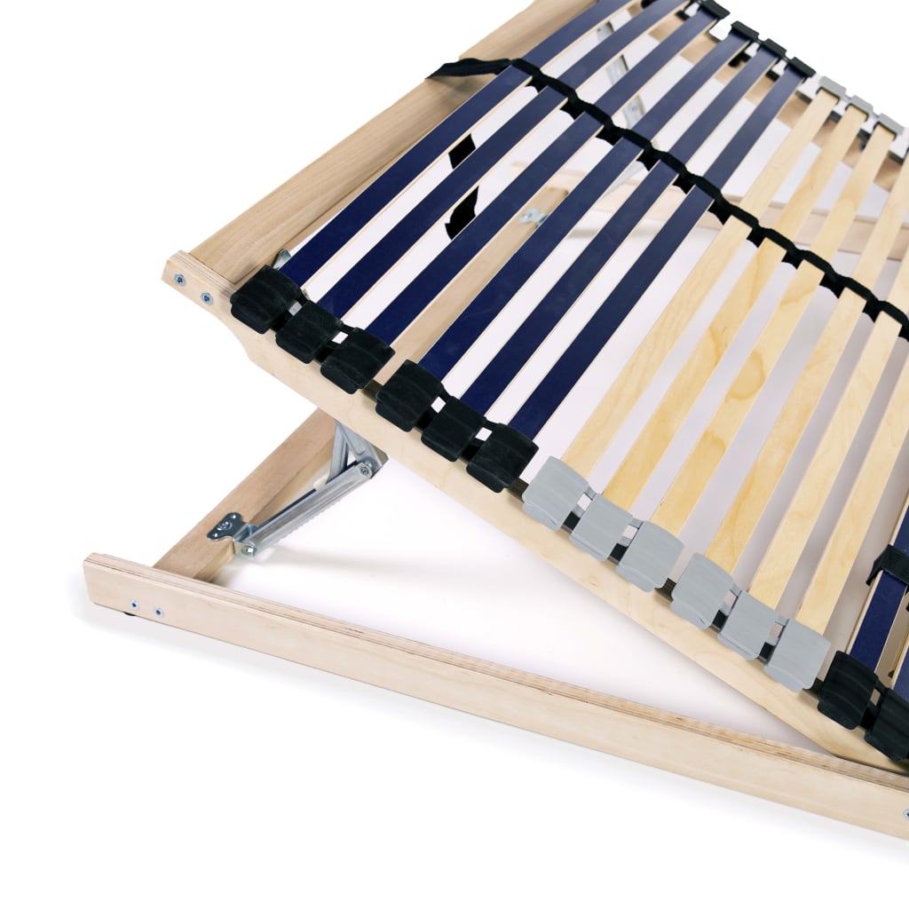 Sommier à lattes sans matelas avec 42 lattes 7 zones 100x200 cm - XIOS