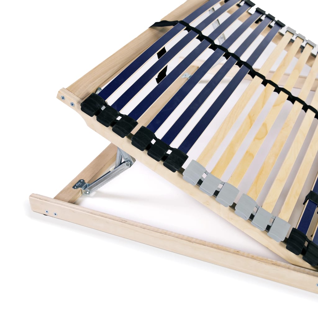 Sommier à lattes sans matelas avec 42 lattes 7 zones 120x200 cm - XIOS