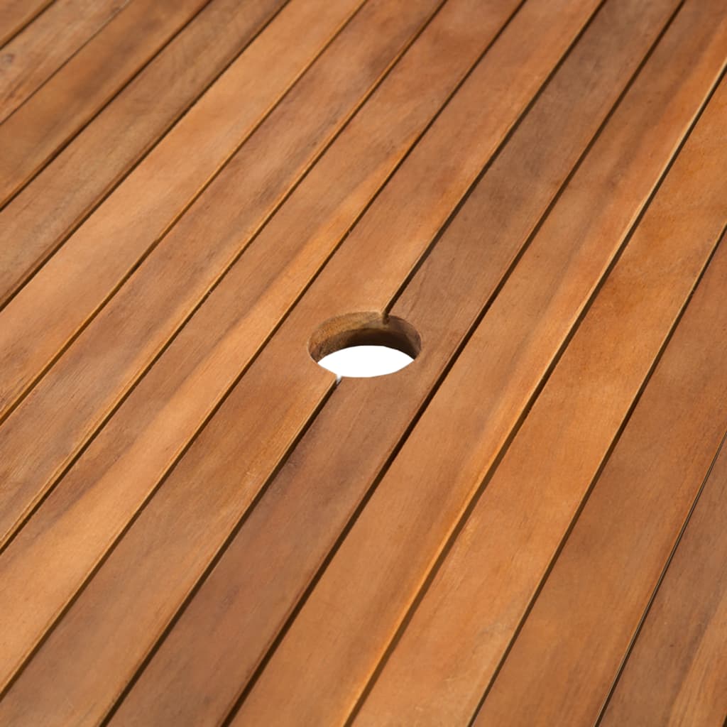 Ensemble à manger d'extérieur 7 pcs Résine tressée Noir marron - XIOS