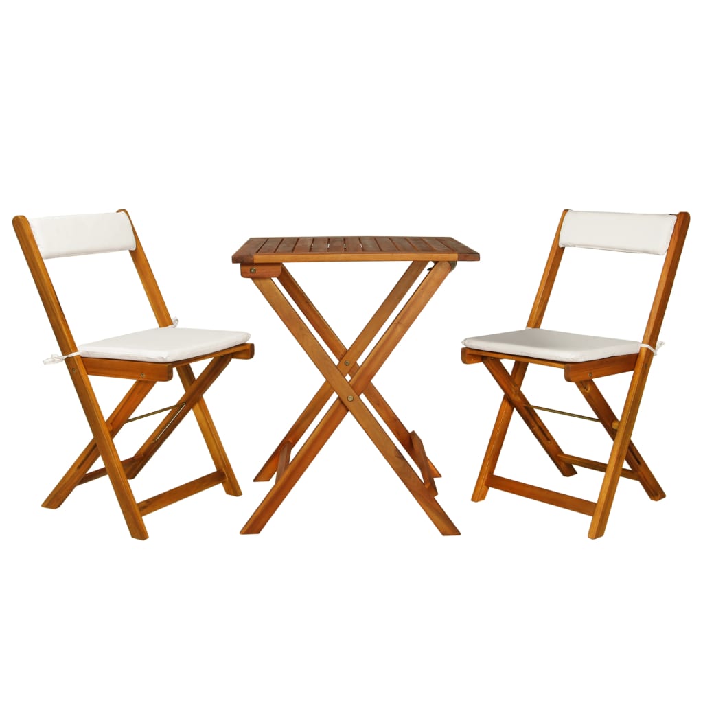 | Salons de jardin | avec coussin Pliable 2 pcs Teinte bois chaud - XIOS