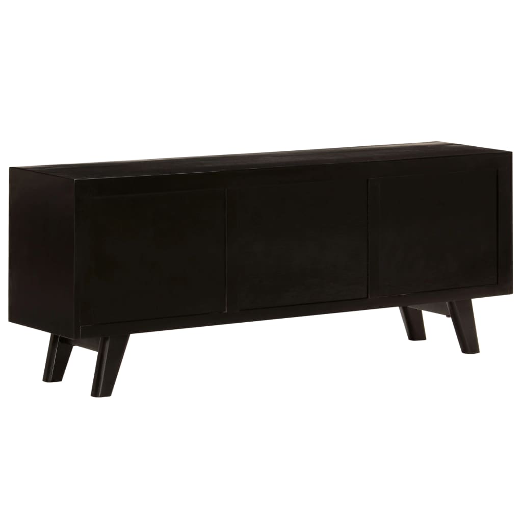 Meuble TV Bois de manguier massif 120x30x50 cm - XIOS