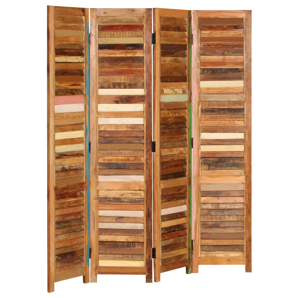 Cloison de séparation Bois de récupération massif 170 cm XIOS