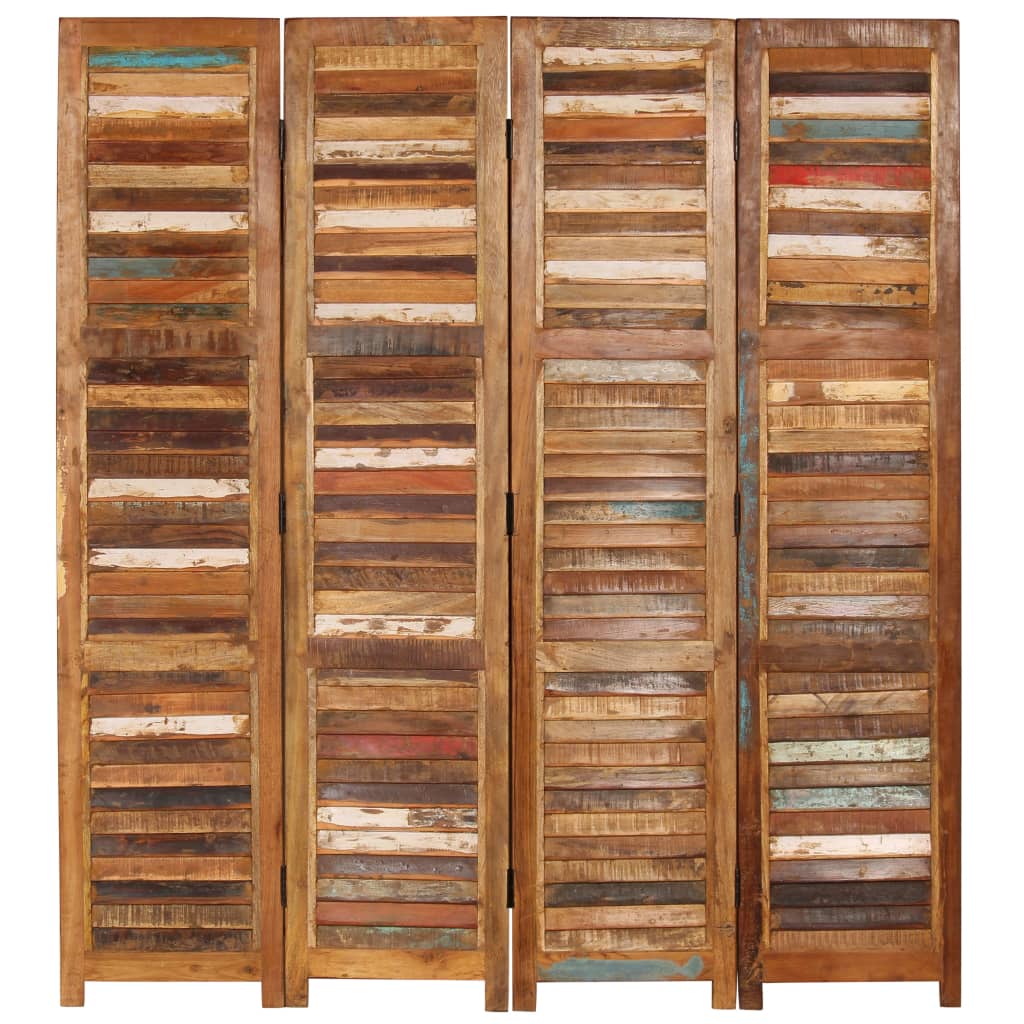Cloison de séparation Bois de récupération massif 170 cm XIOS