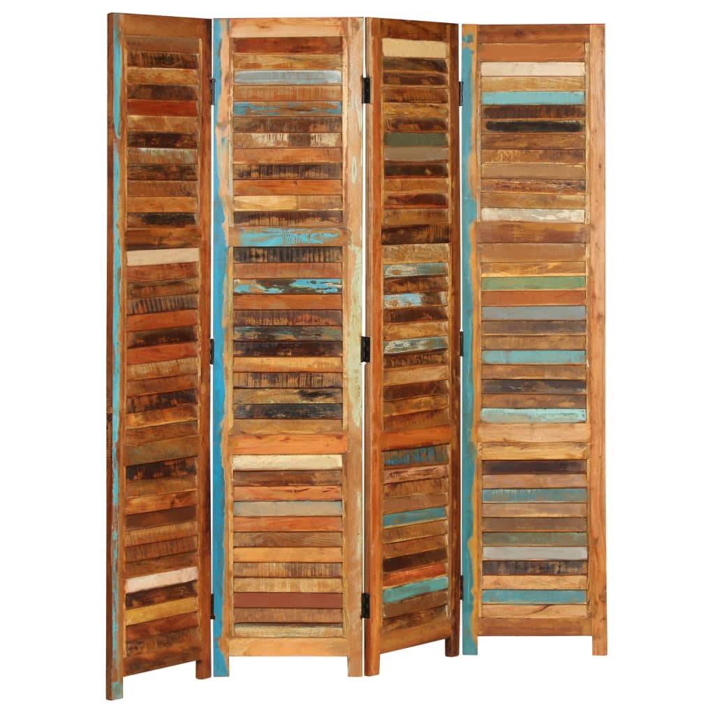 Cloison de séparation Bois de récupération massif 170 cm XIOS