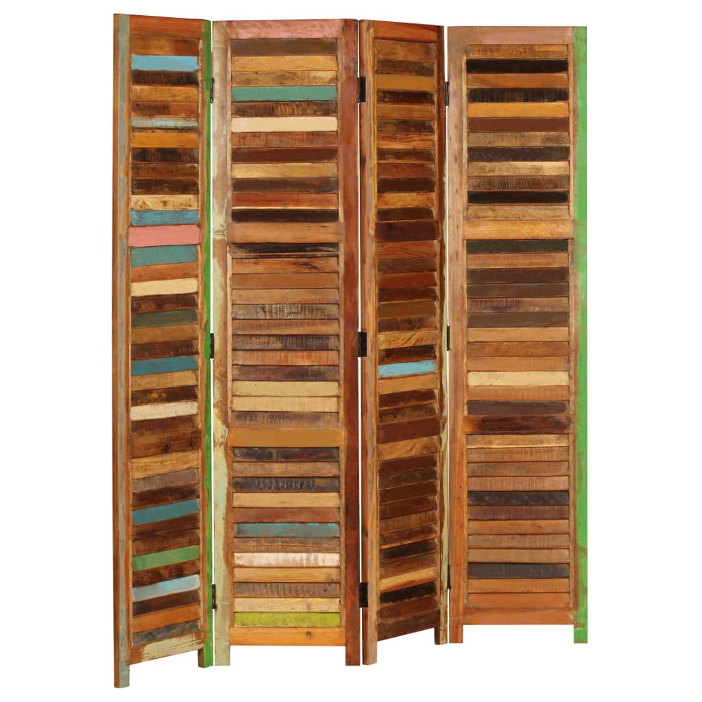Cloison de séparation Bois de récupération massif 170 cm XIOS