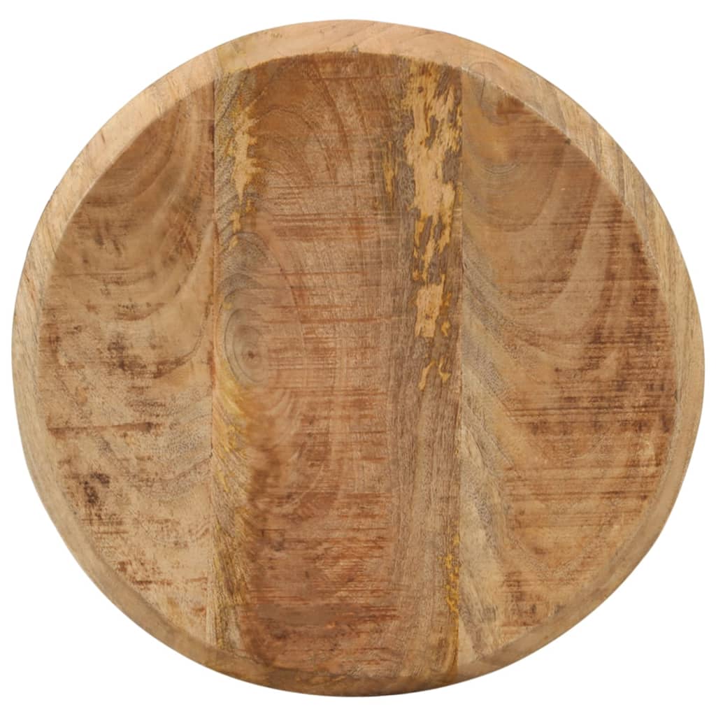 Chaises de bar lot de 2 bois de manguier solide - XIOS