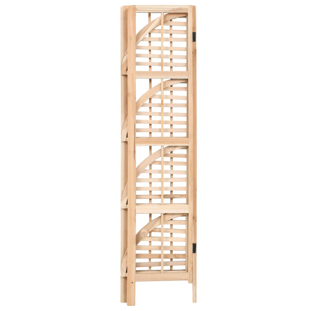 Étagère d'angle bois de cèdre 27 x 27 x 110 cm - XIOS
