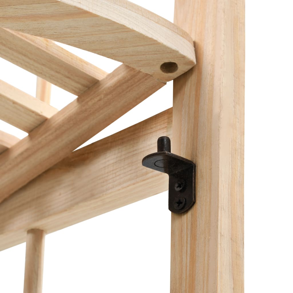 Étagère d'angle bois de cèdre 27 x 27 x 110 cm - XIOS