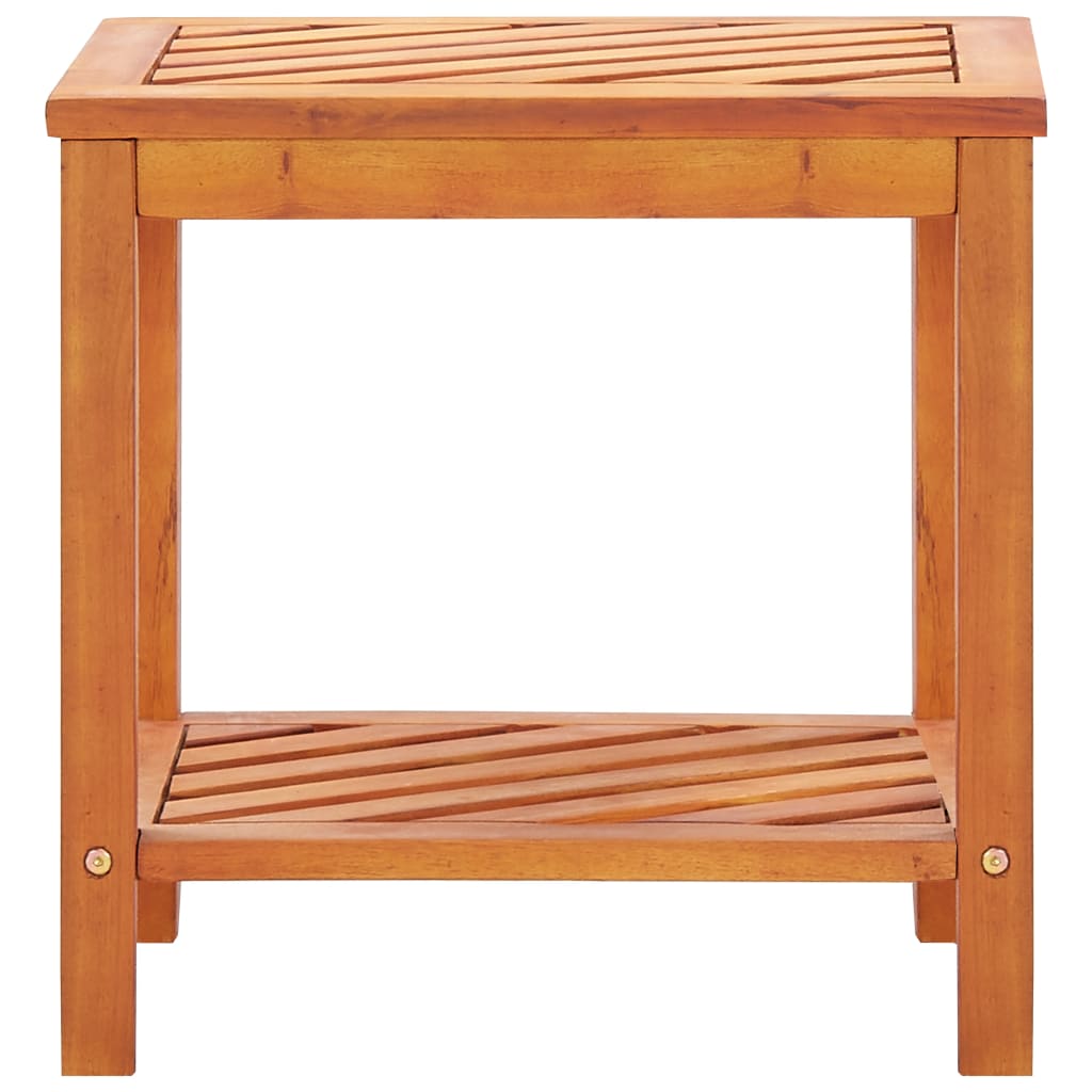 Table d'appoint Bois d'acacia massif 45 x 33 x 45 cm - XIOS