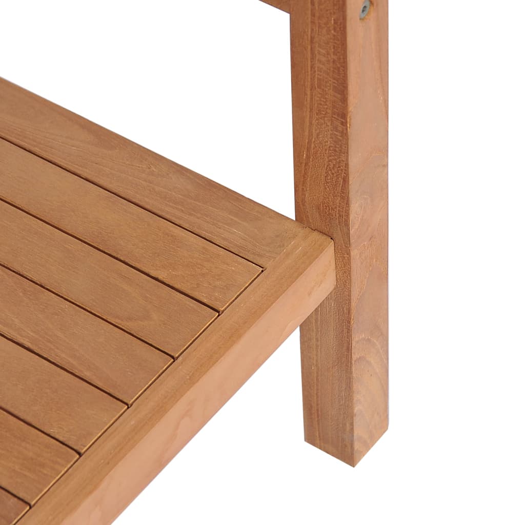 Meuble-lavabo de salle de bains Teck massif 74x45x75 cm - XIOS
