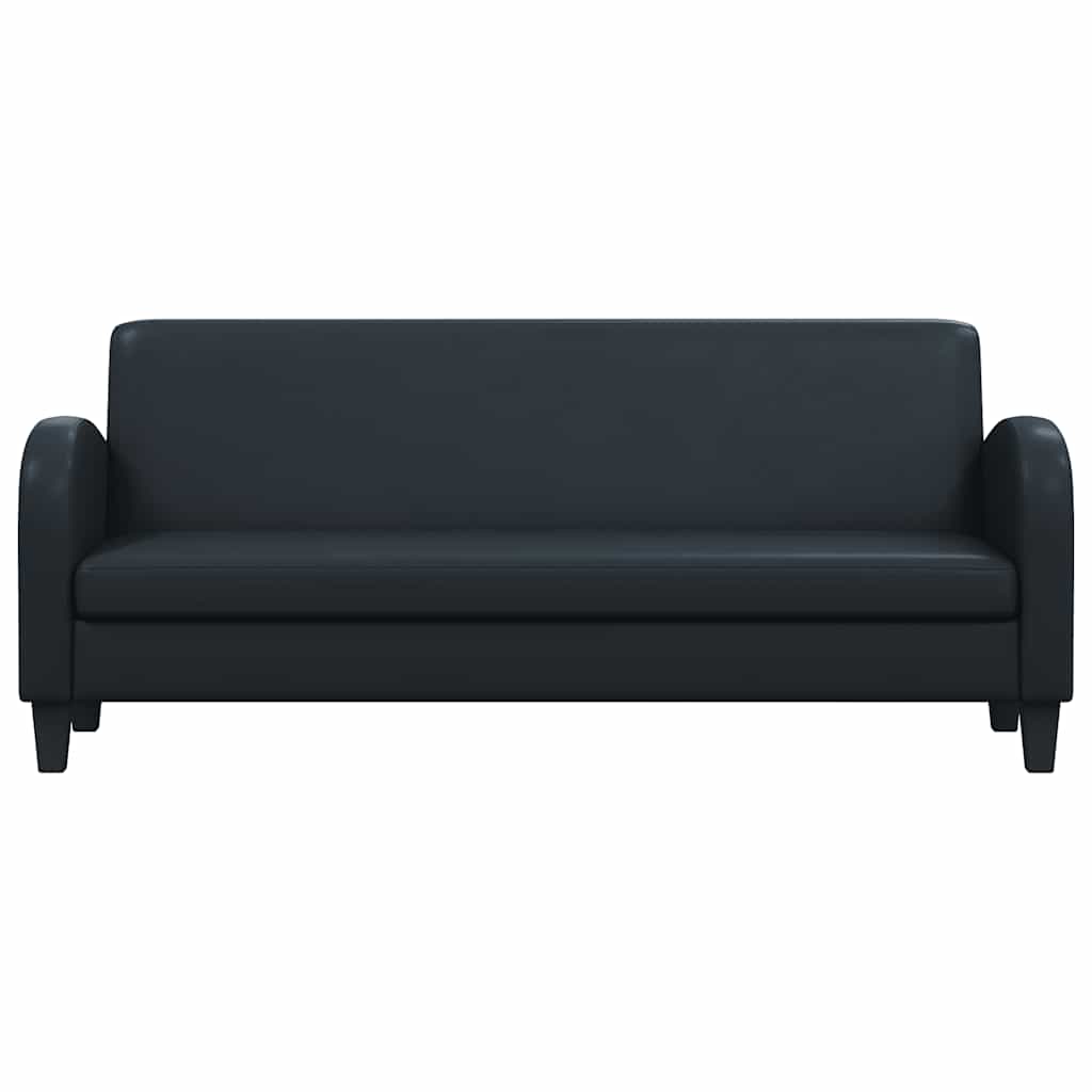 Ensemble de canapés 2 pcs cuir synthétique noir - XIOS