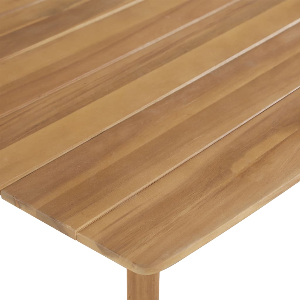 Ensemble à manger d'extérieur 5 pcs Bois d'acacia solide - XIOS