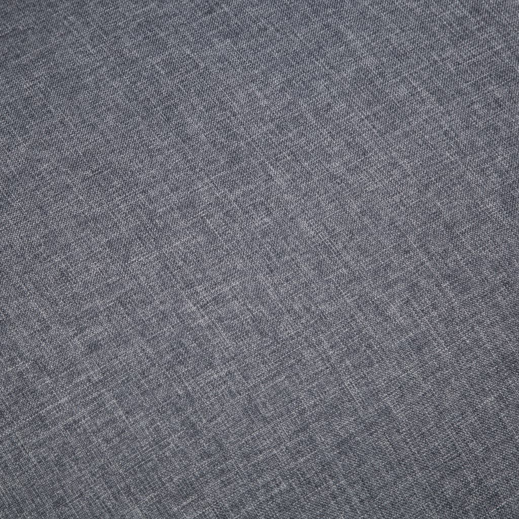 Canapé à 2 places Tissu Gris foncé - XIOS