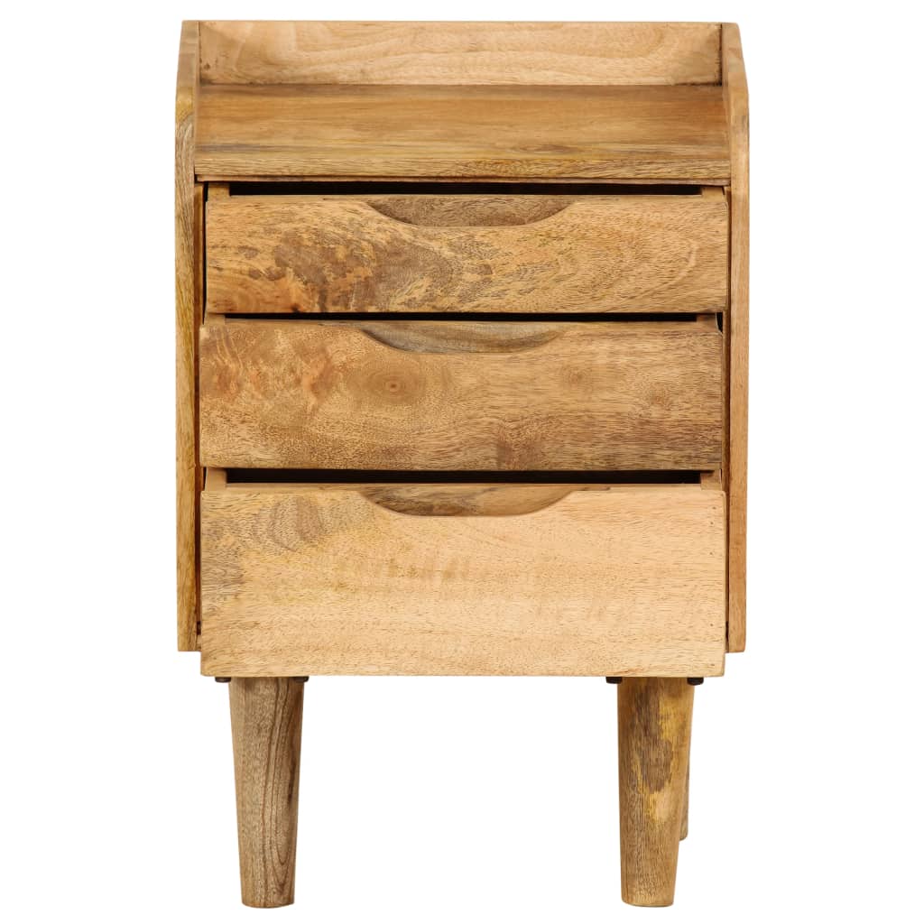 Table de chevet Bois de manguier massif 40 x 30 x 59,5 cm - XIOS