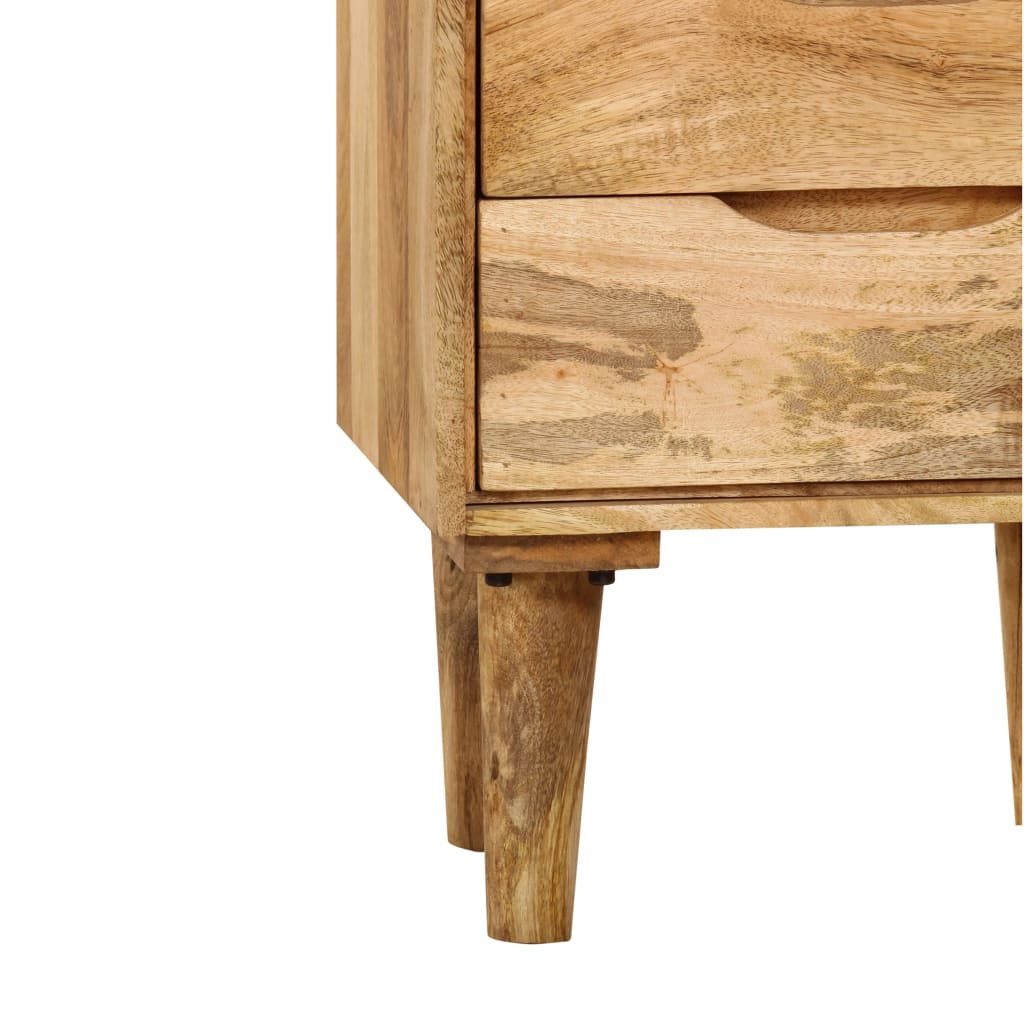 Table de chevet Bois de manguier massif 40 x 30 x 59,5 cm - XIOS