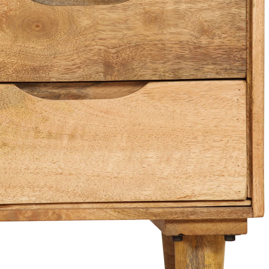 Table de chevet Bois de manguier massif 40 x 30 x 59,5 cm - XIOS