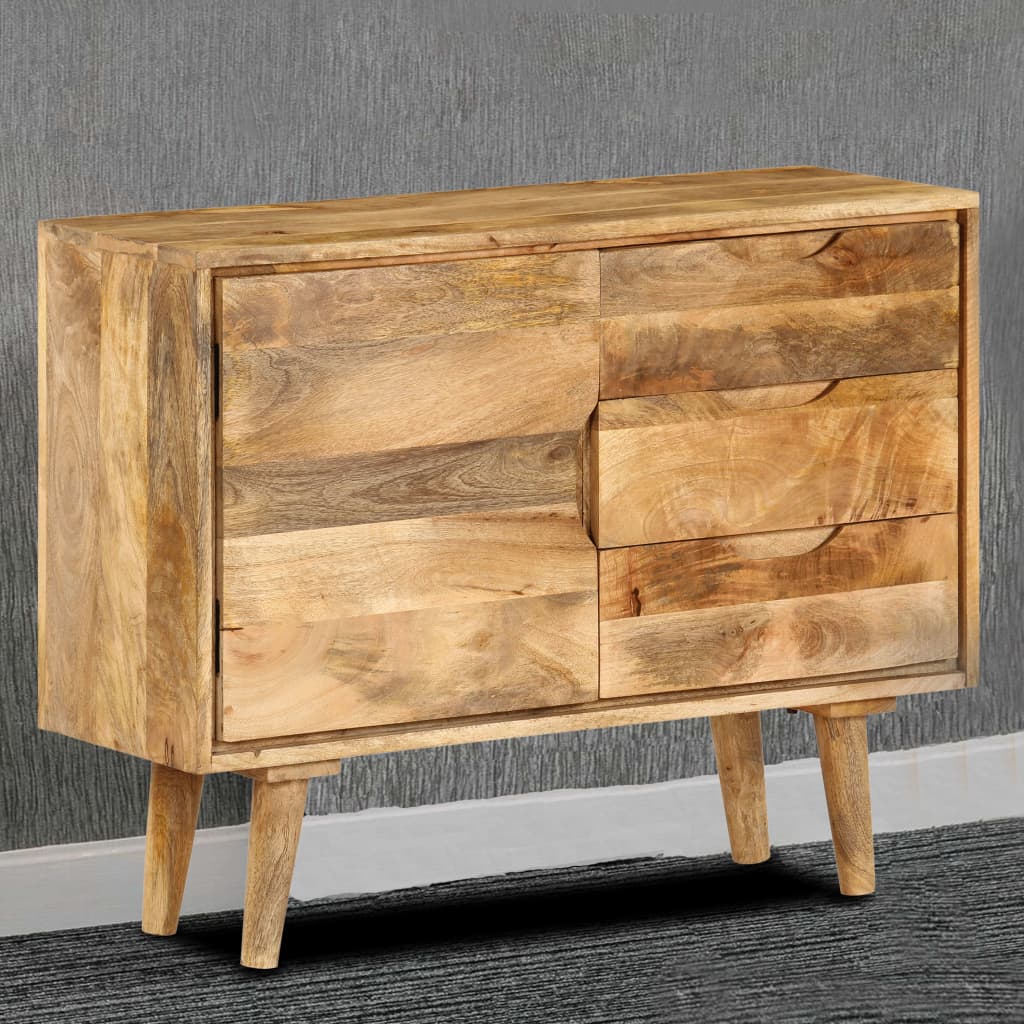 Buffet Bois massif de manguier 90x30x69 cm