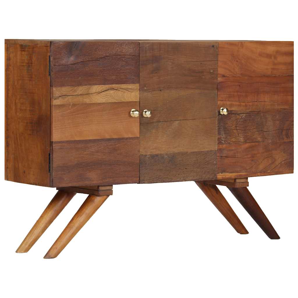 Buffet Bois recyclé massif 110x30x75 cm Marron