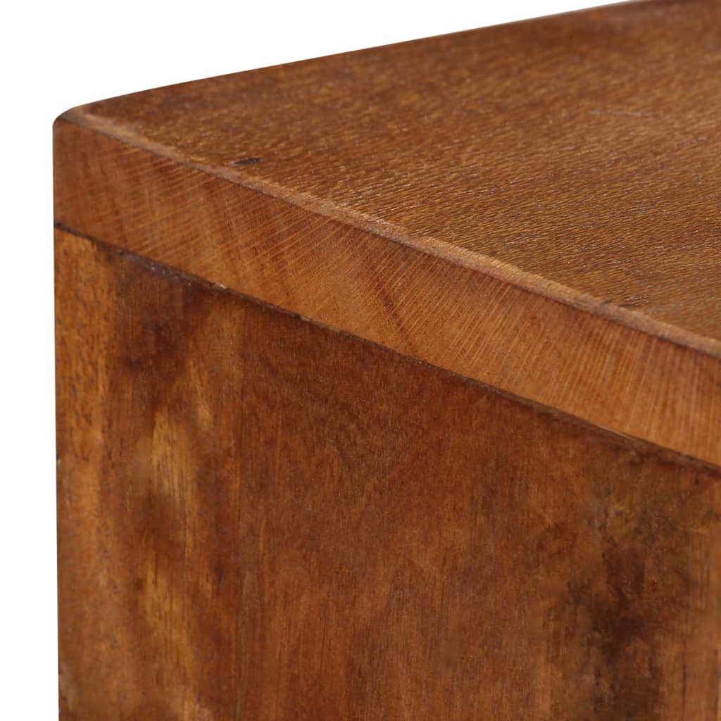 Buffet Bois recyclé massif 110x30x75 cm Marron - XIOS