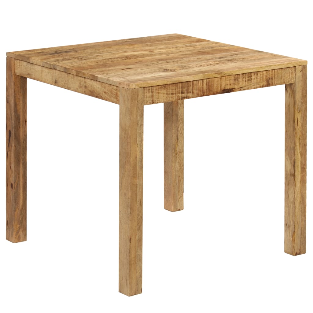 Table de salle à manger Bois de manguier massif 82x80x76 cm - XIOS