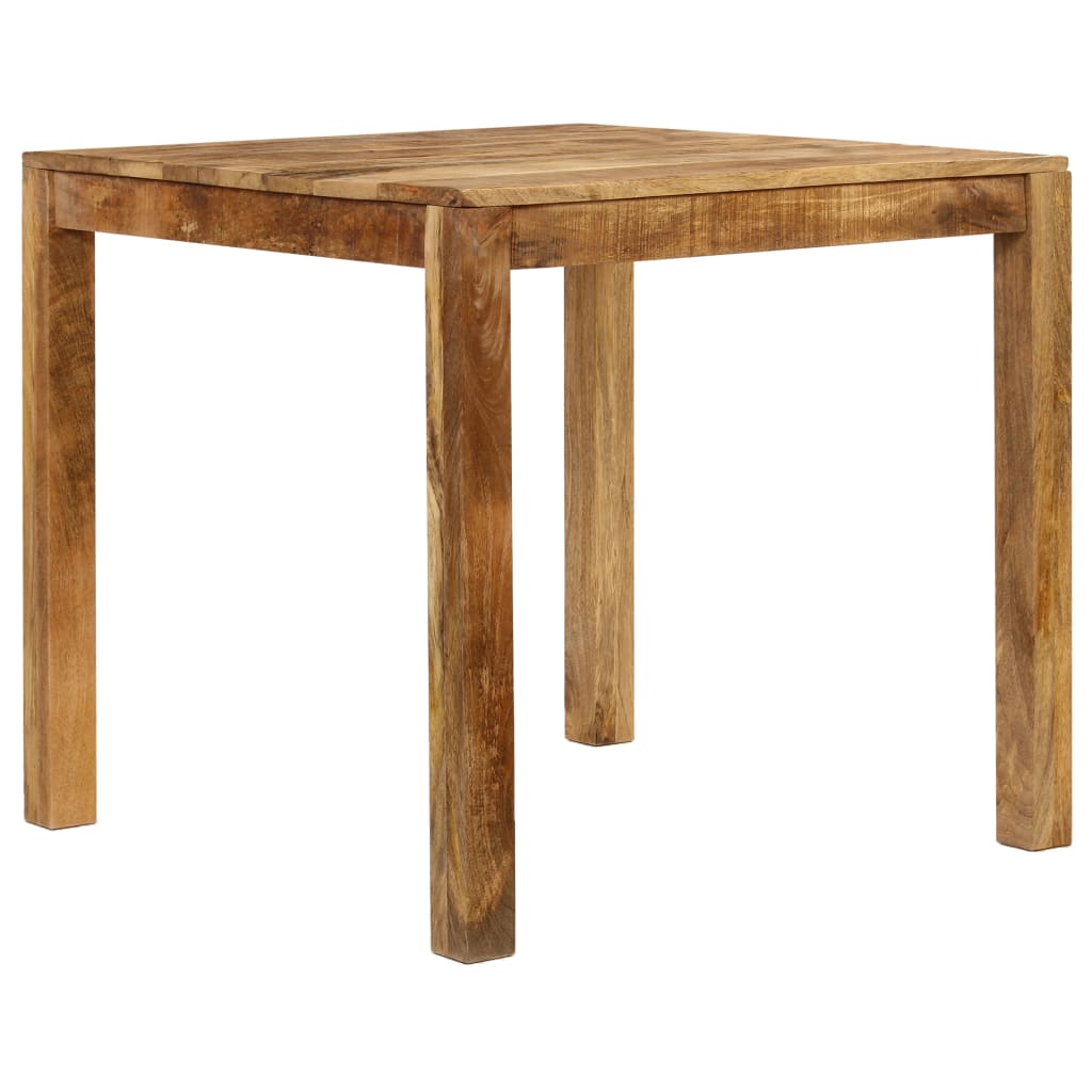 Table de salle à manger Bois de manguier massif 82x80x76 cm - XIOS
