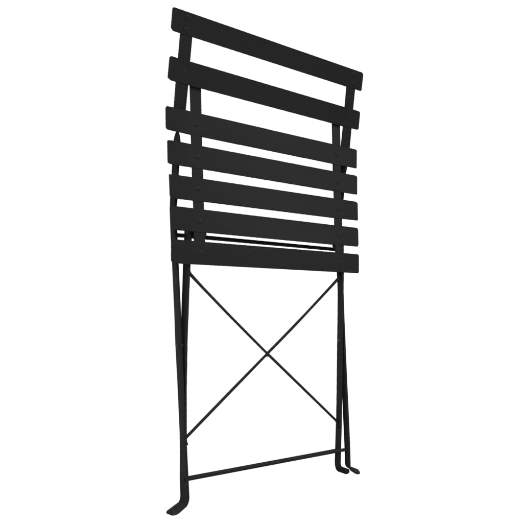 Ensemble de bistro 3 pcs Acier Noir - XIOS