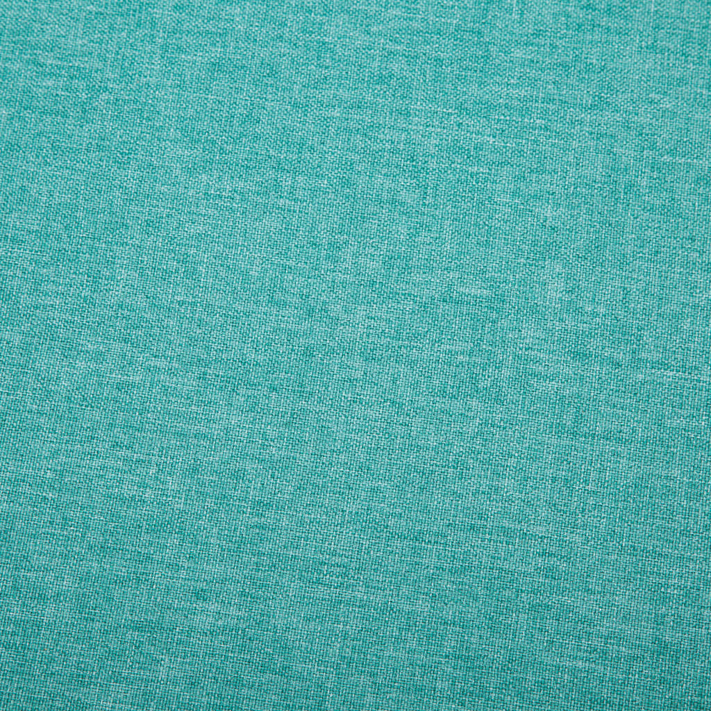 Canapé à 3 places revêtement en tissu 172x70x82 cm vert