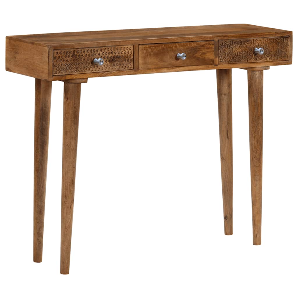 Table console Bois de manguier massif 102x30x79 cm