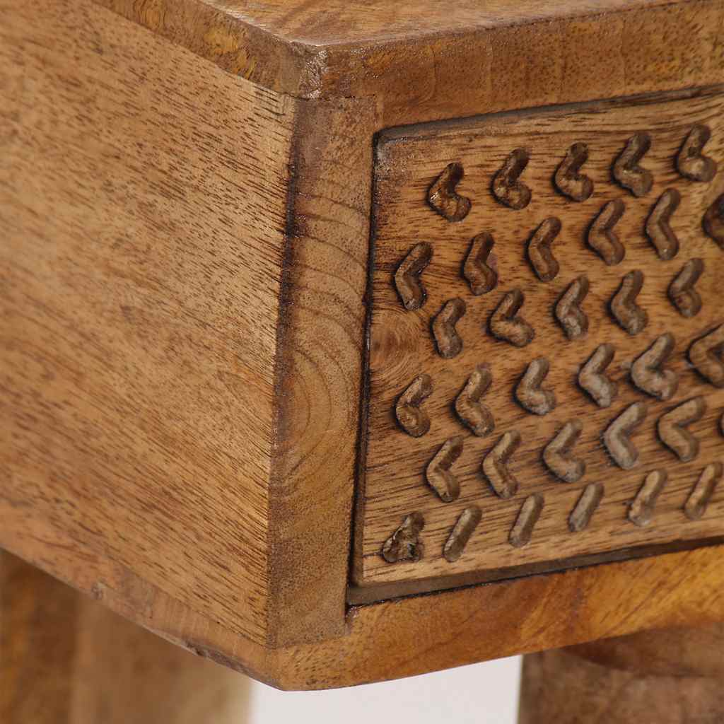 Table console Bois de manguier massif 102x30x79 cm - XIOS