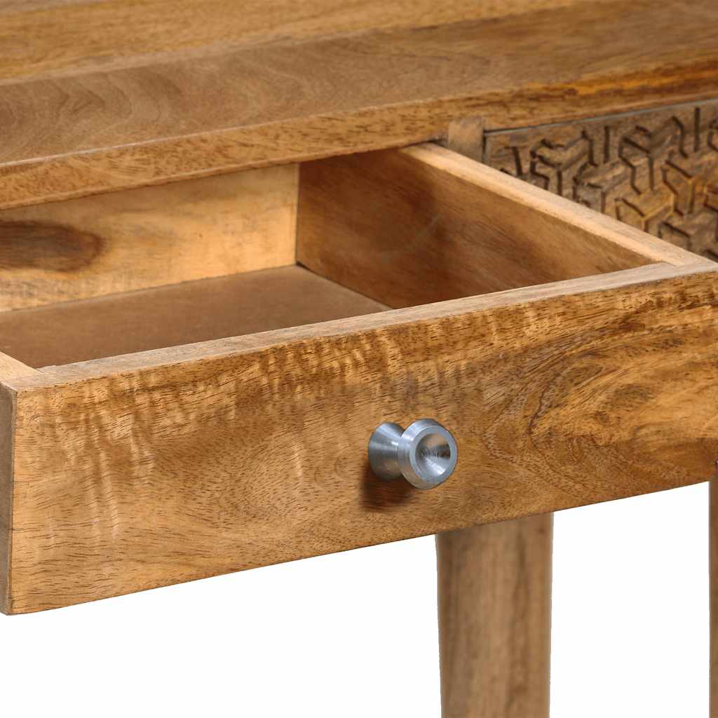 Table console Bois de manguier massif 102x30x79 cm - XIOS