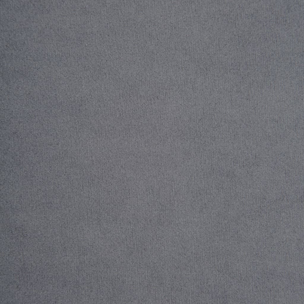 Canapé à 3 places Revêtement en velours 199 x 75 x 72 cm Gris - XIOS