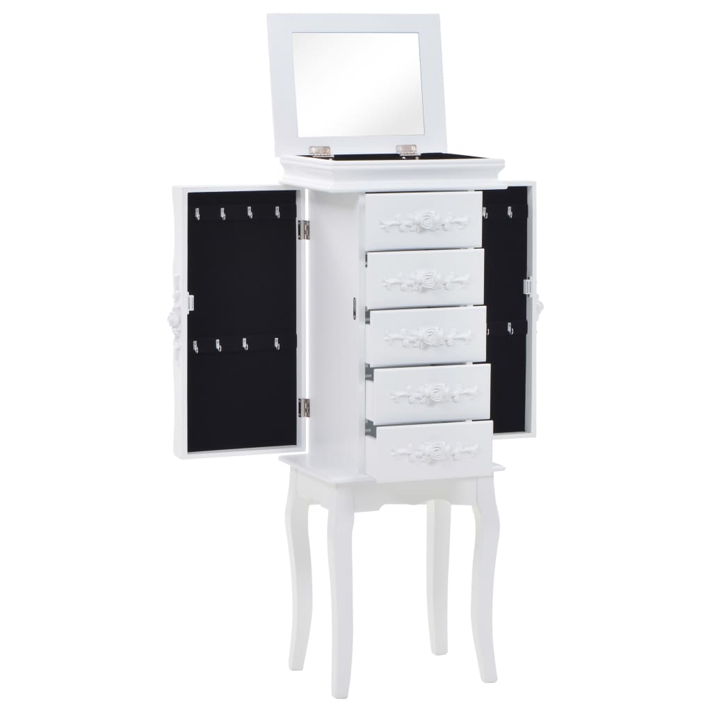 Armoire à bijoux sur pieds Blanc - XIOS