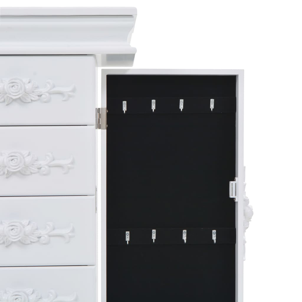 Armoire à bijoux sur pieds Blanc - XIOS