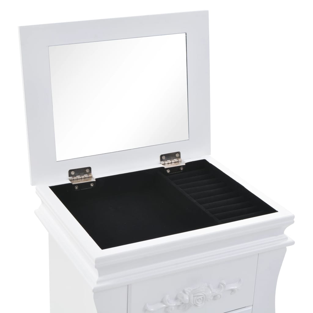Armoire à bijoux sur pieds Blanc - XIOS