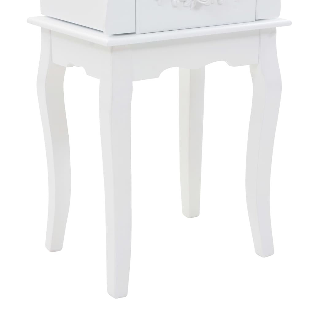 Armoire à bijoux sur pieds Blanc - XIOS