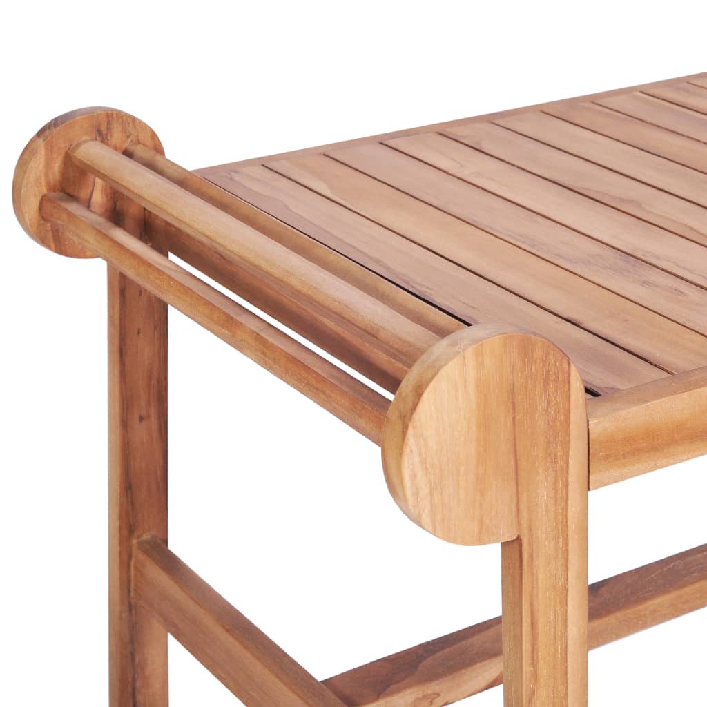 Table basse 100x50x45 cm Teck solide - XIOS