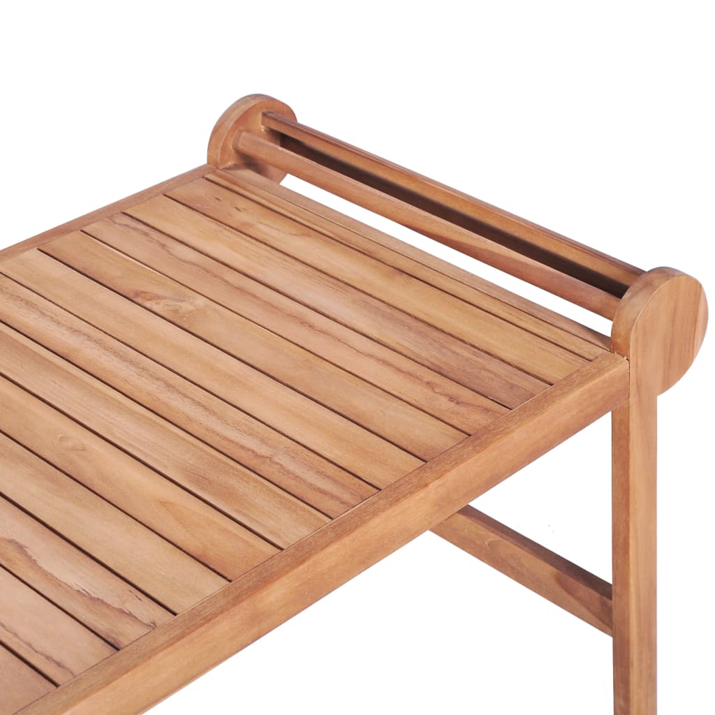Table basse 100x50x45 cm Teck solide - XIOS